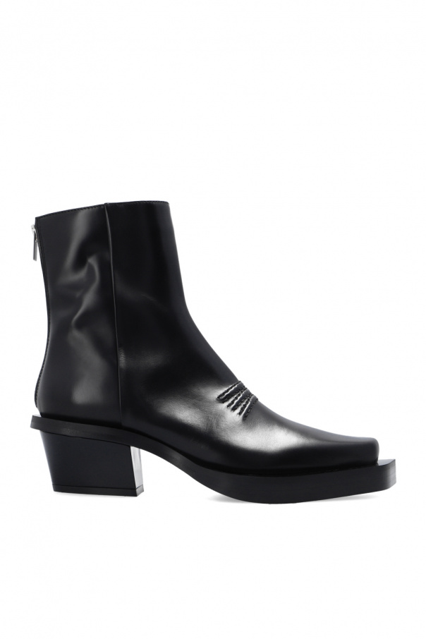 SchaferandweinerShops Malta - 'Leone' leather ankle boots 1017